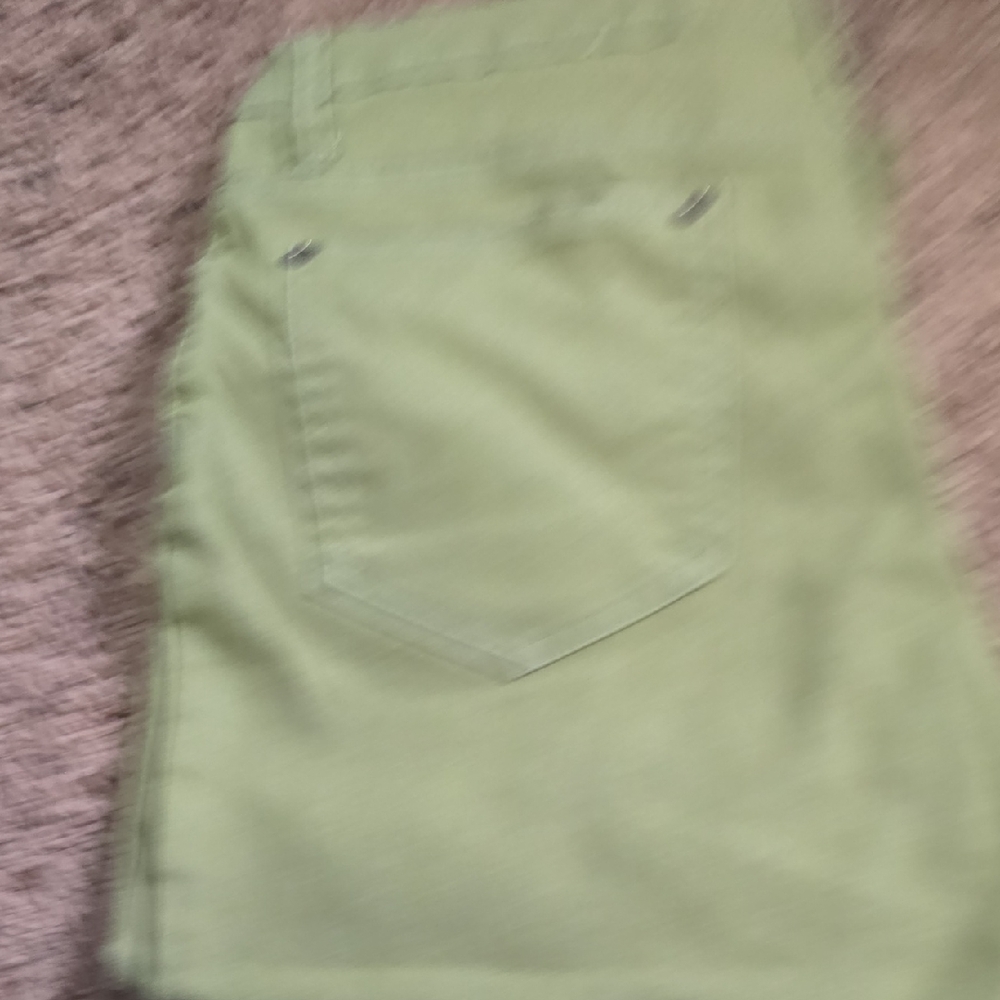 Hybrid & Company Mint Green Shorts
